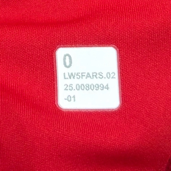 NWT Lululemon Fast And Free High Rise Tight 25" In Dark Red Size 0 - Picture 7 of 8